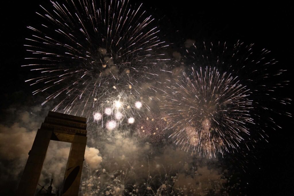 fuochi d'artificio festa di madonna 2026