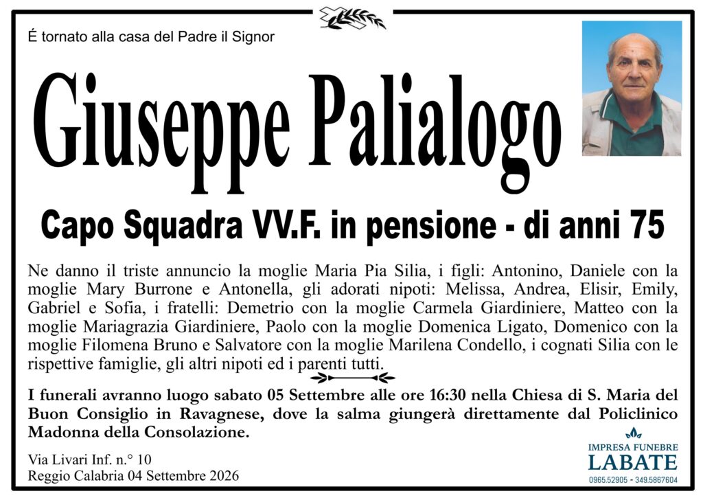 giuseppe palialogo