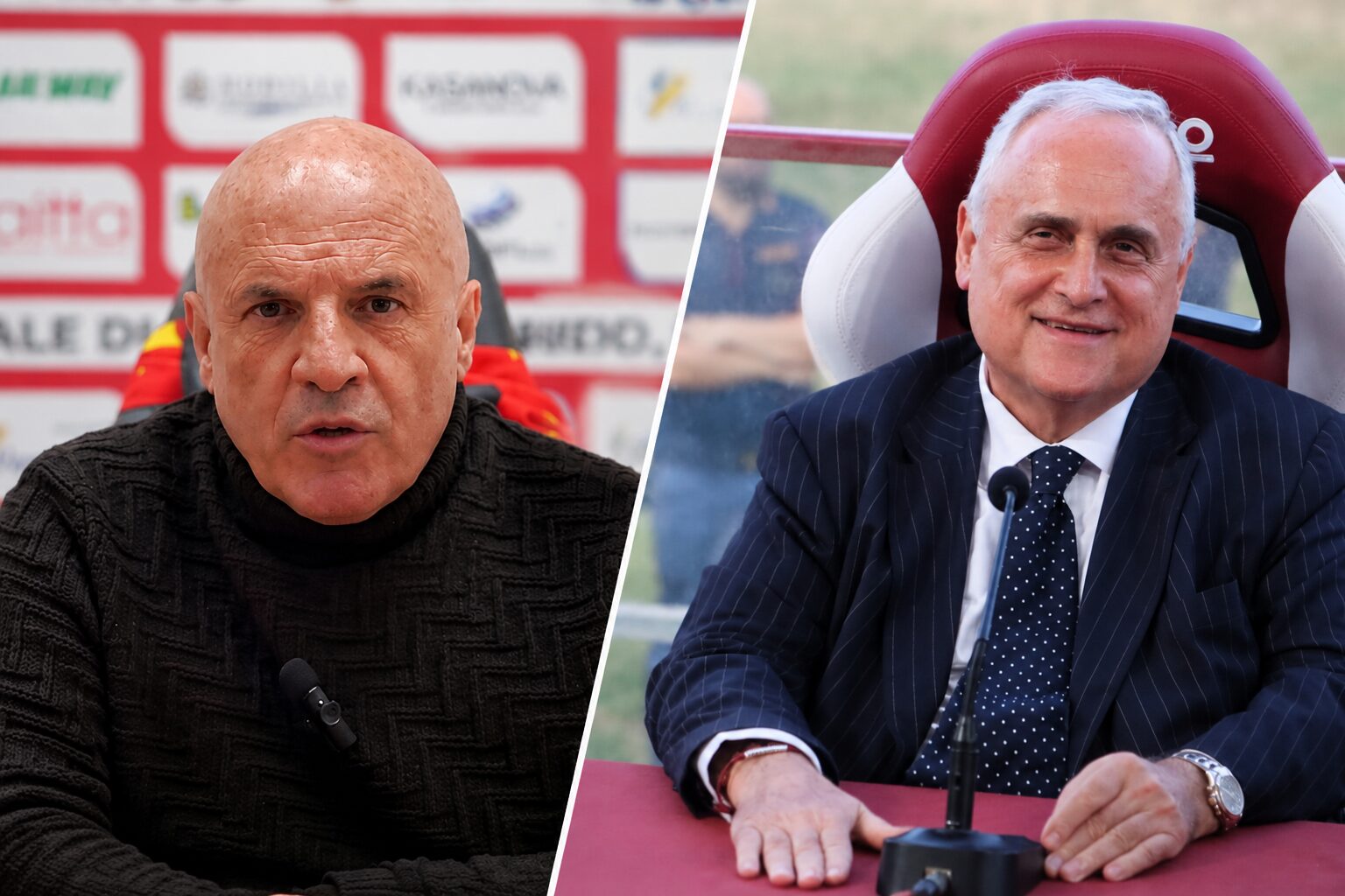 immacolato bonina e claudio lotito