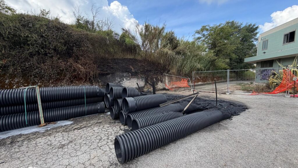 incendio cantiere maione