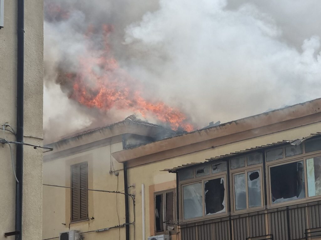 incendio santa caterina