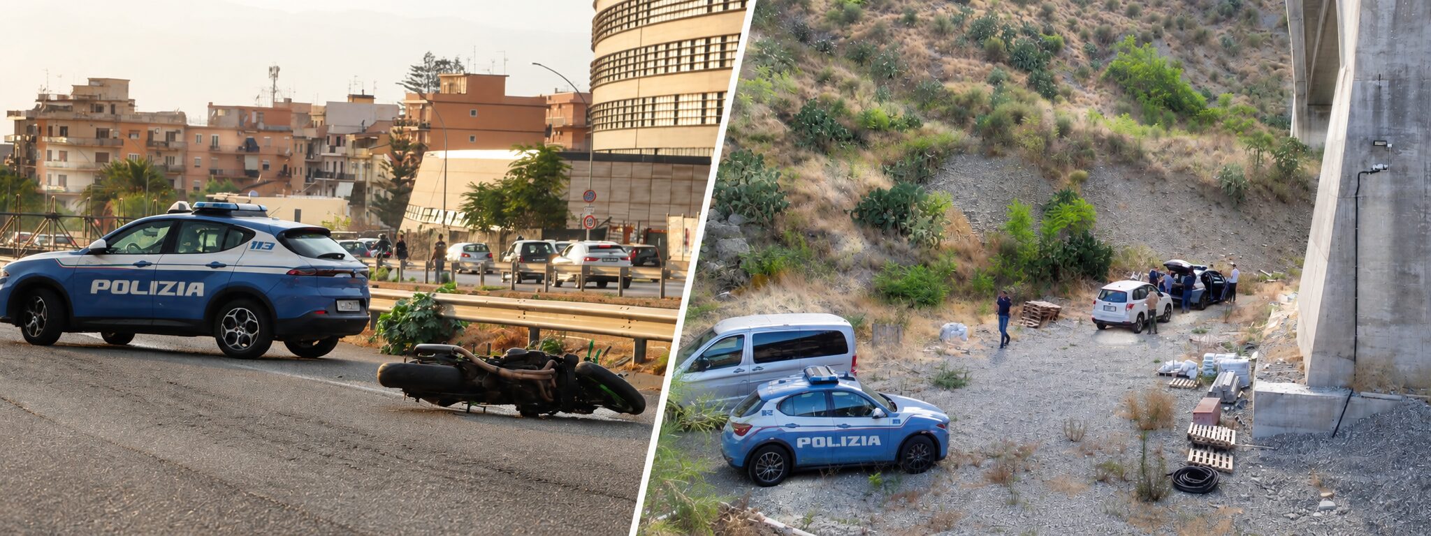 incidente Anthea giovane morto dal viadotto Cavaleone