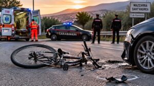 incidente Mazzarà sant'andrea
