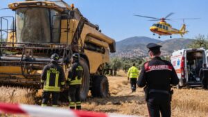 incidente lavoro