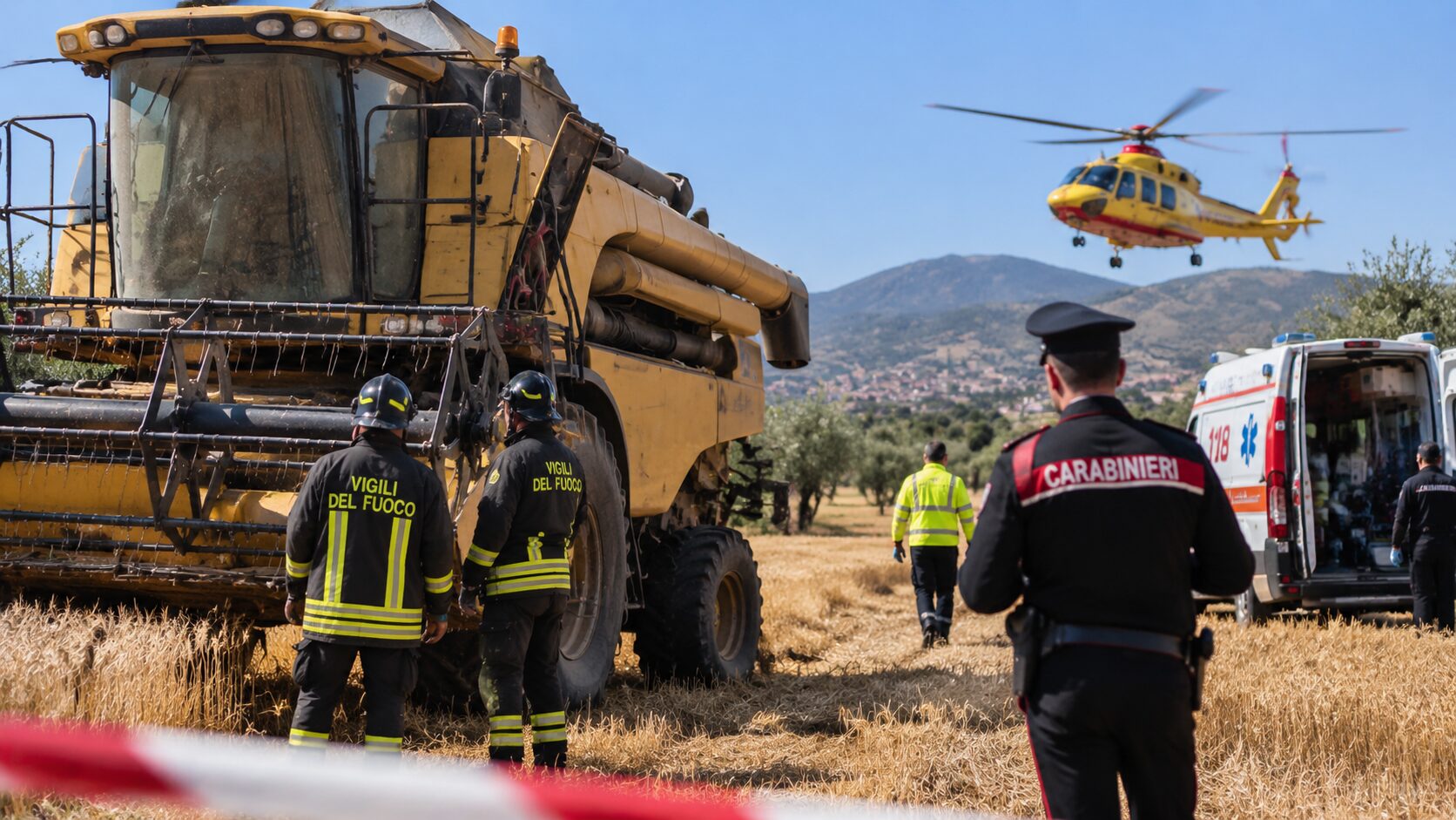 incidente lavoro