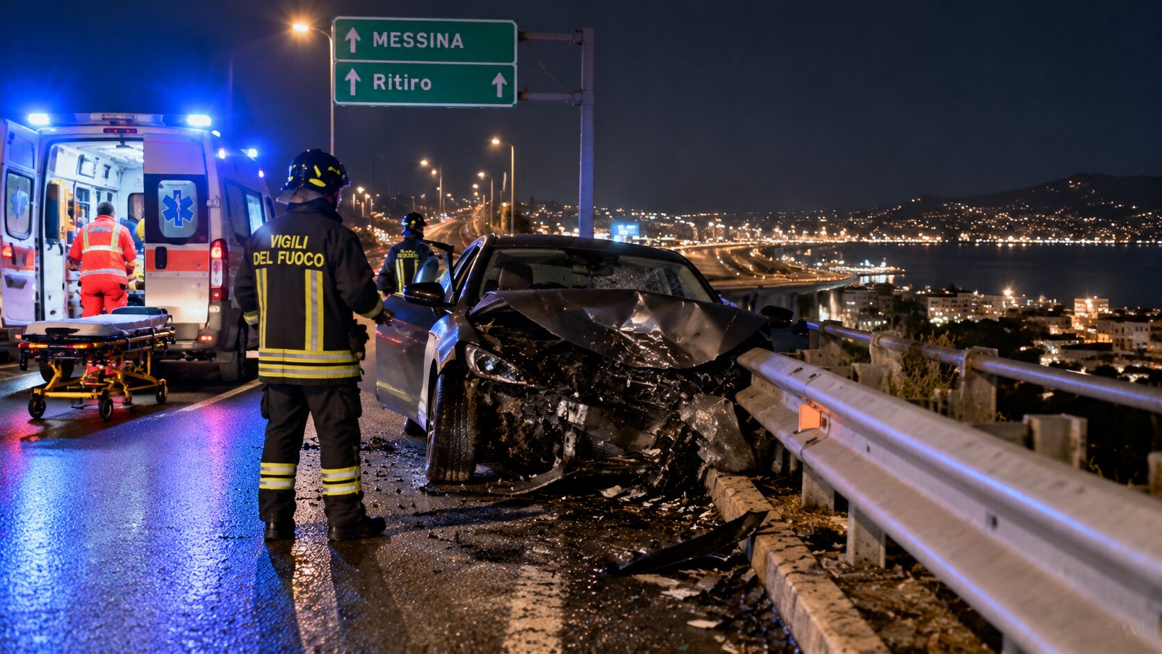 incidente messina