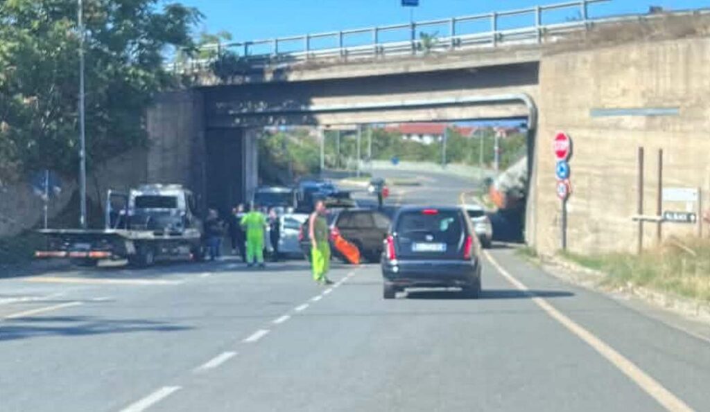 incidente svincolo aeroporto