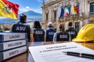 lavoratori Asu sicilia