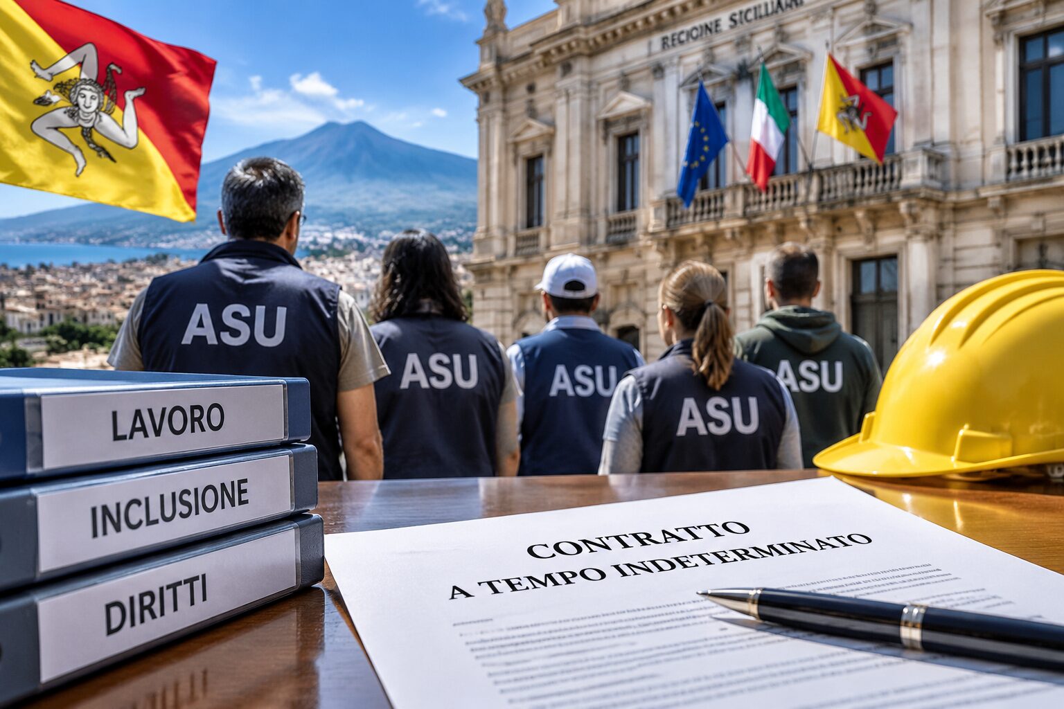 lavoratori Asu sicilia