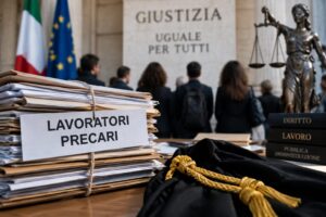 lavoratori precari giustizia tribunale