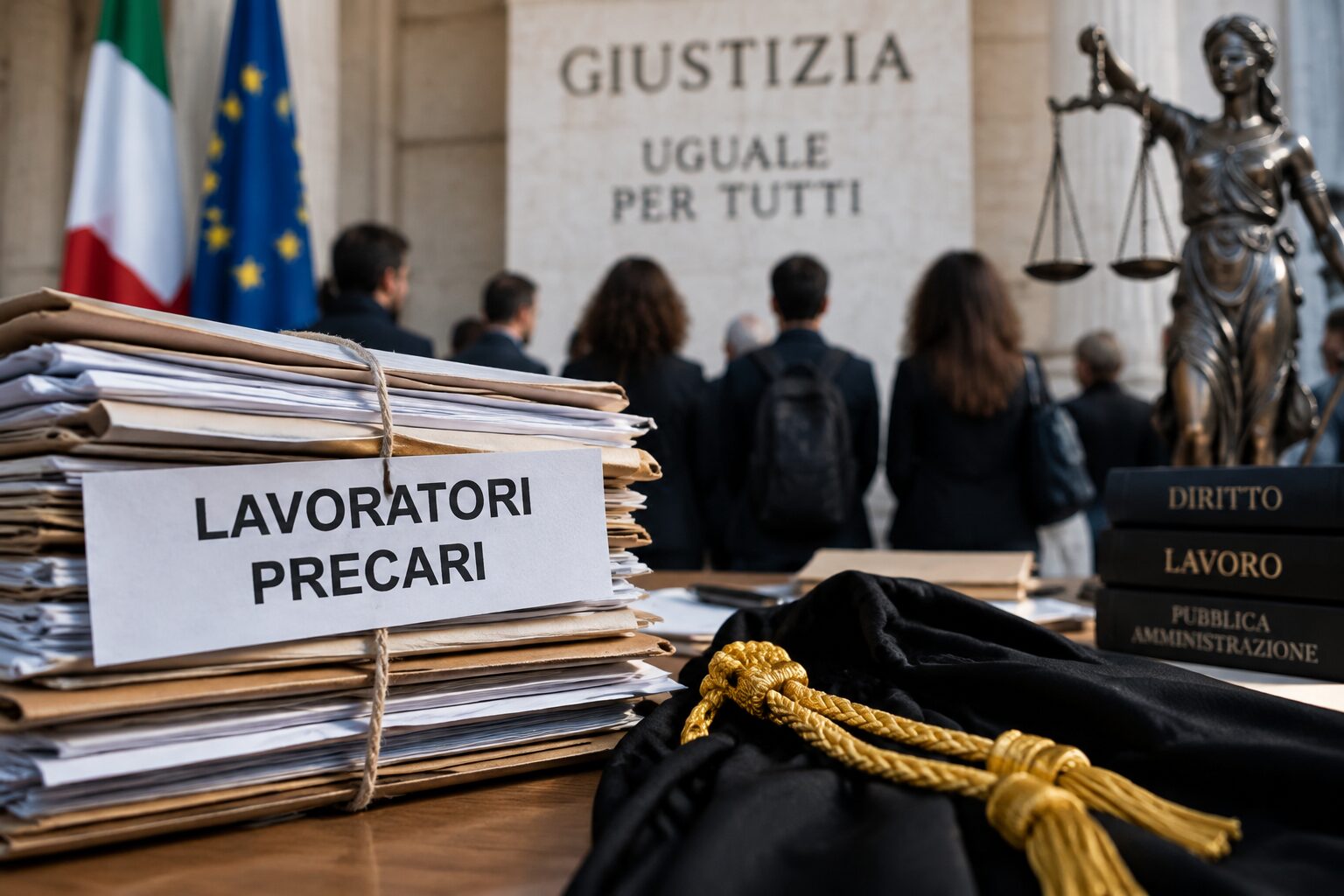 lavoratori precari giustizia tribunale