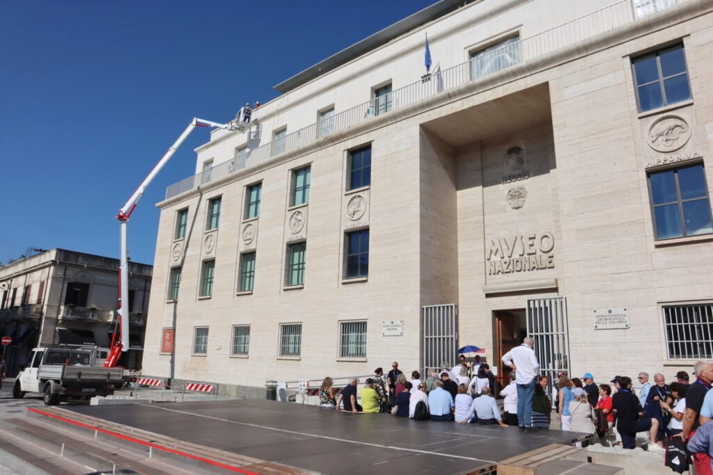 lavori facciata museo reggio calabria