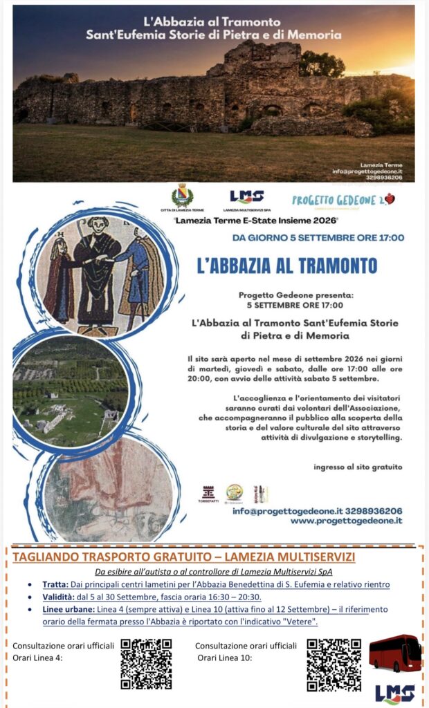 locandina eventi a lamezia
