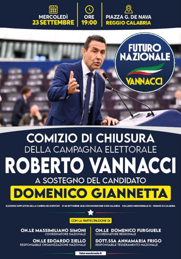 locandina evento vannacci suppletive