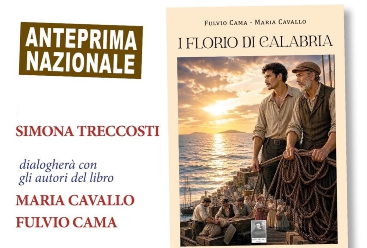 locandina presentazione su incontro i florio di calabria