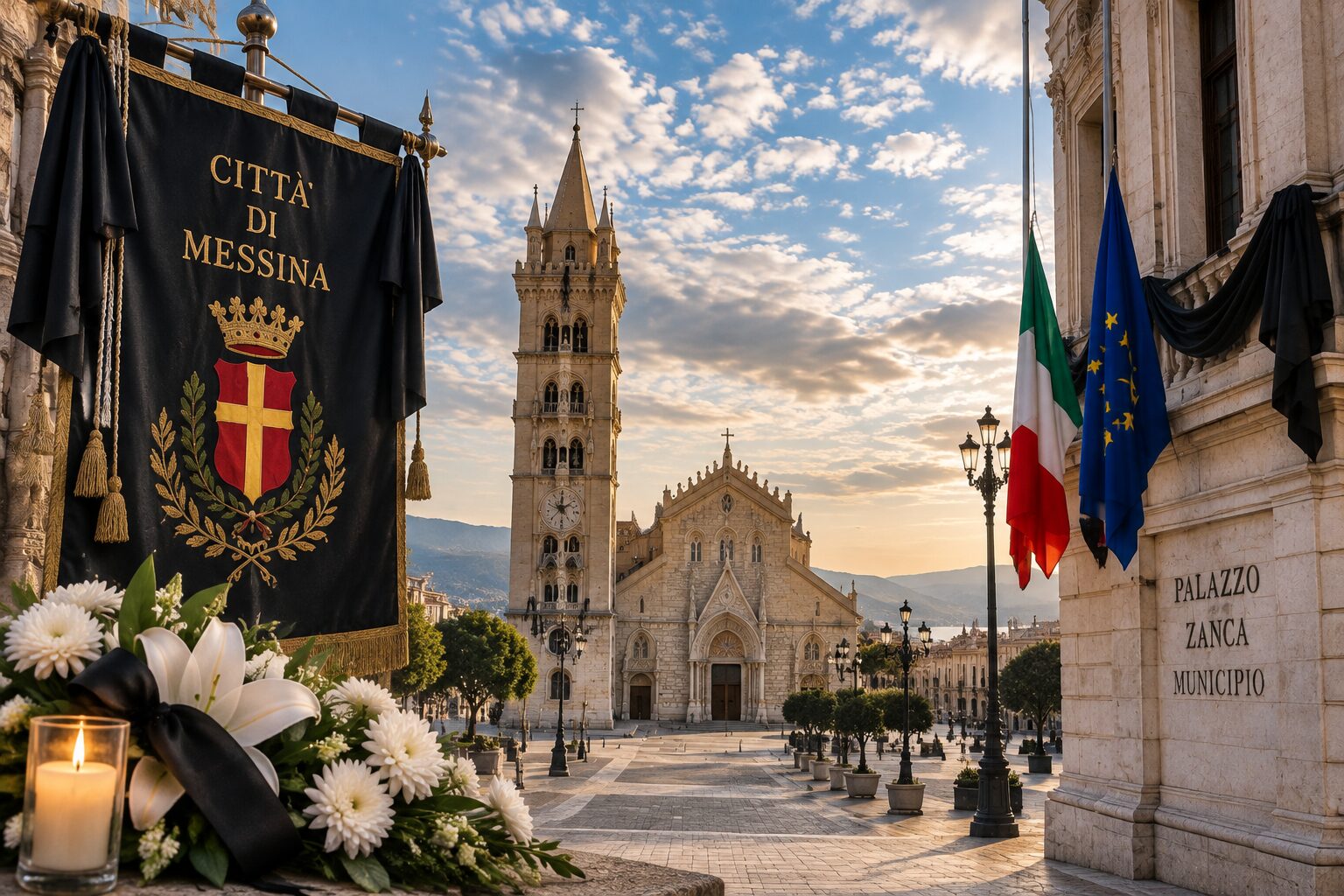 lutto cittadino messina