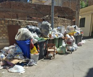 mancata raccolta rifiuti rione g