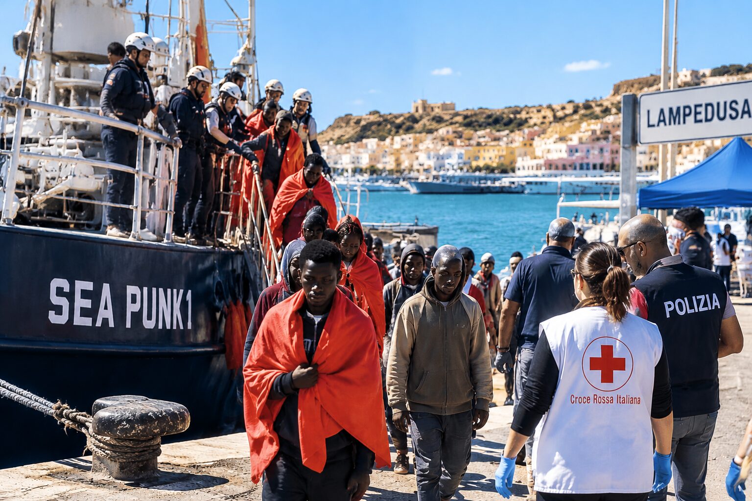 migranti lampedusa