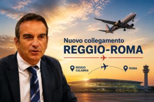 nuovo volo Reggio Calabria Roma Occhiuto