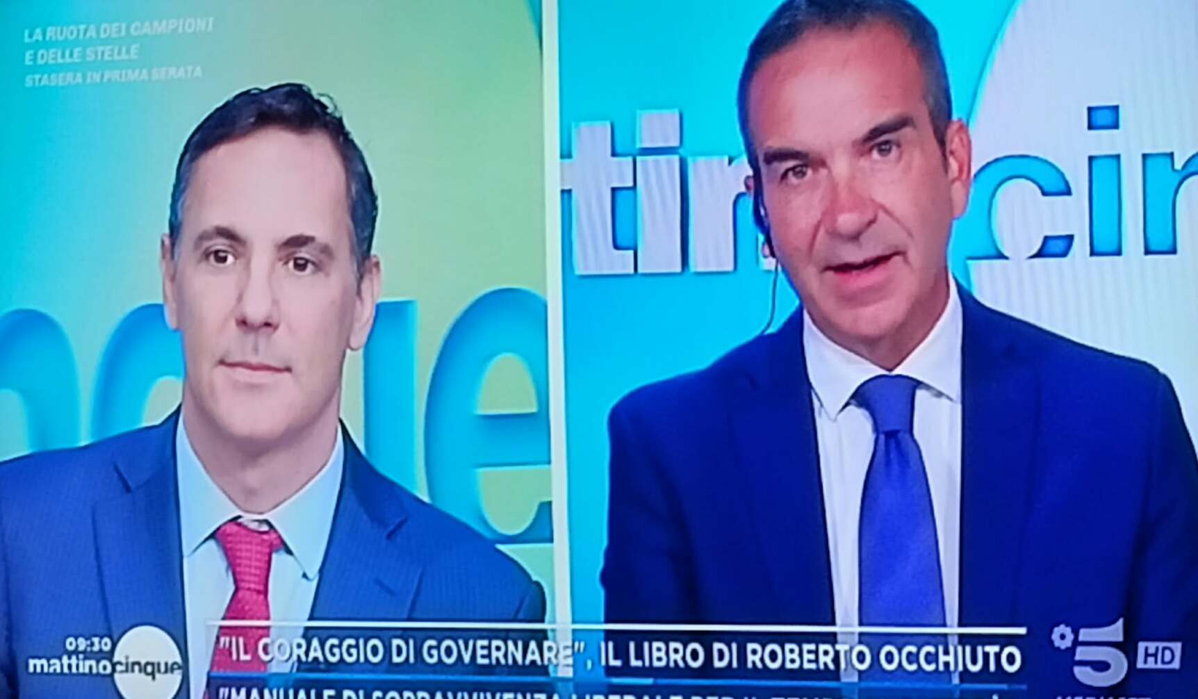occhiuto a mattino 5