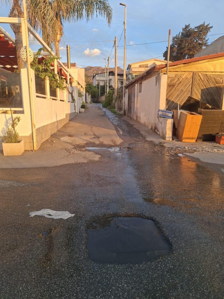 perdite idriche lungomare pellaro