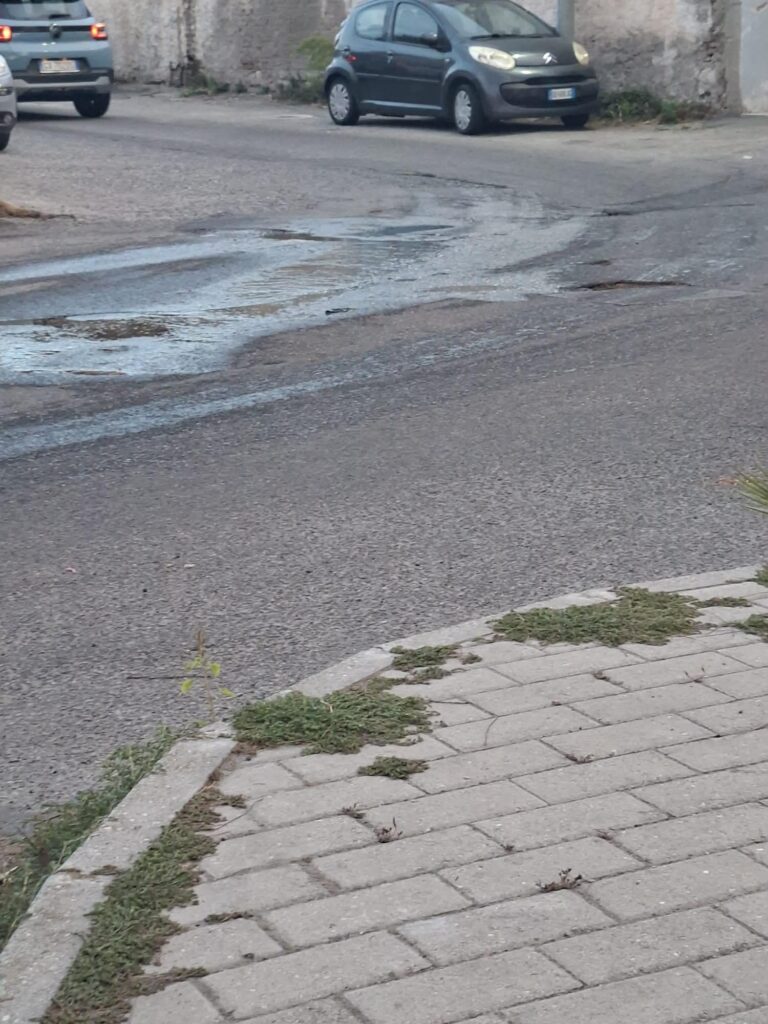 perdite idriche lungomare pellaro
