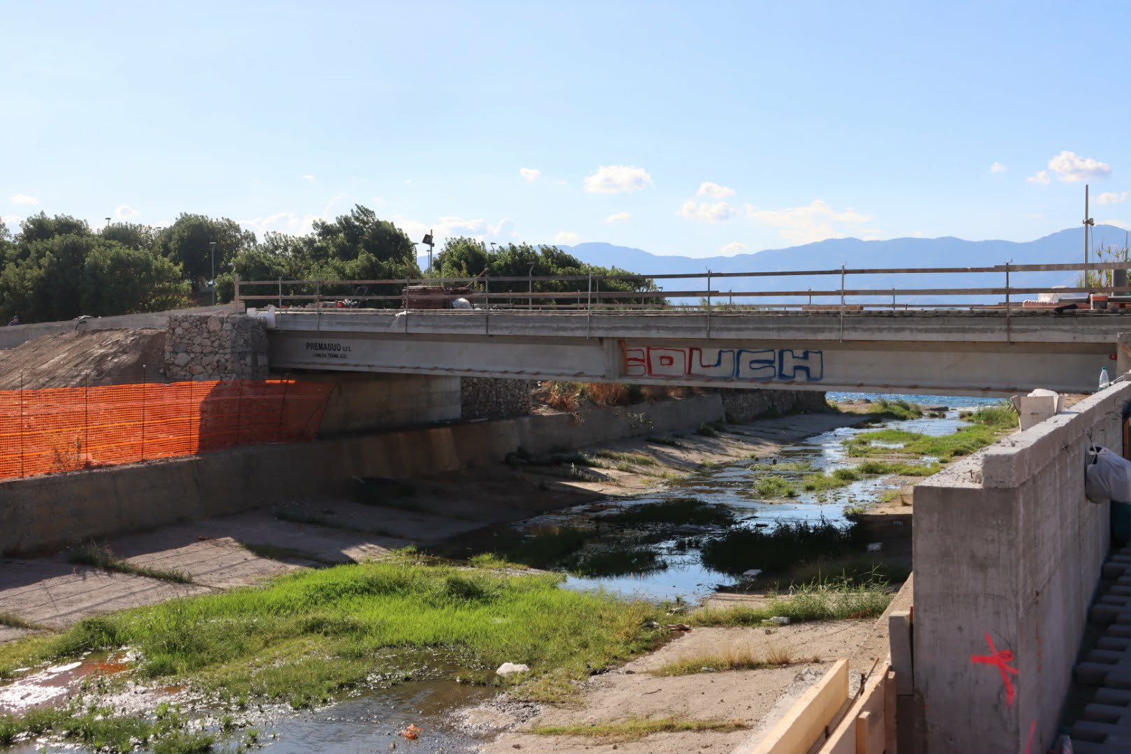 Reggio Calabria, il cantiere del Ponte Calopinace accelera: l’opera è quasi comp