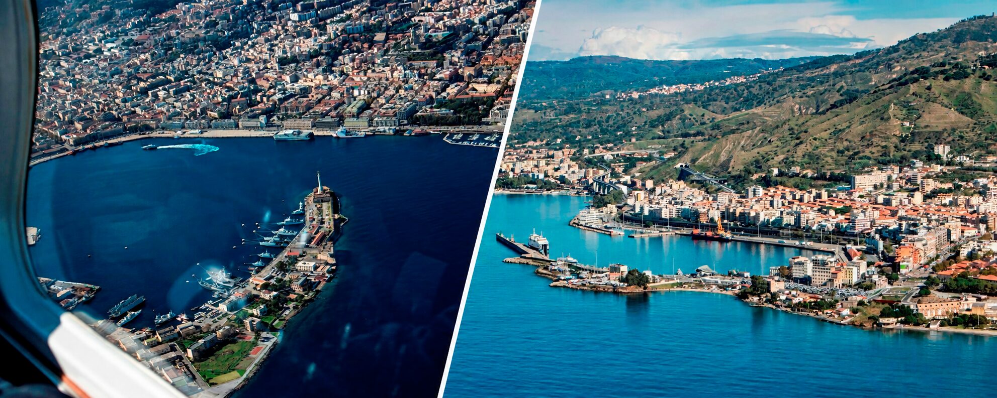porto messina e porto reggio calabria