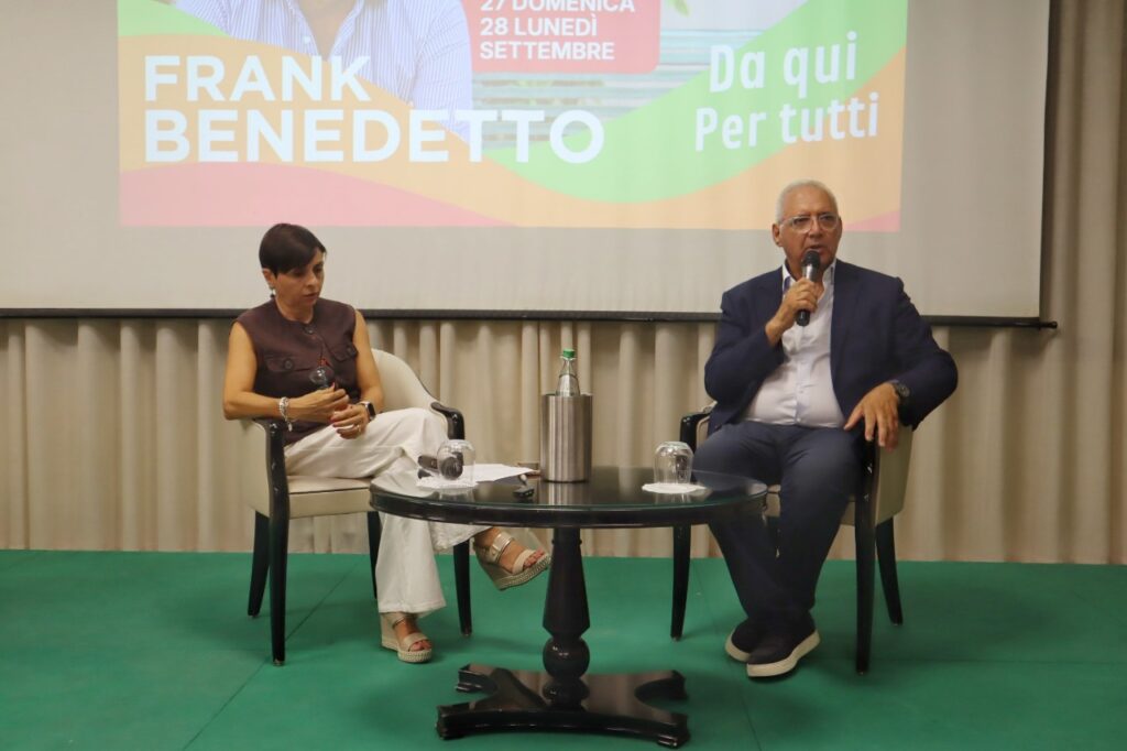 presentazione Frank Benedetto candidatura suppletive di Reggio Calabria