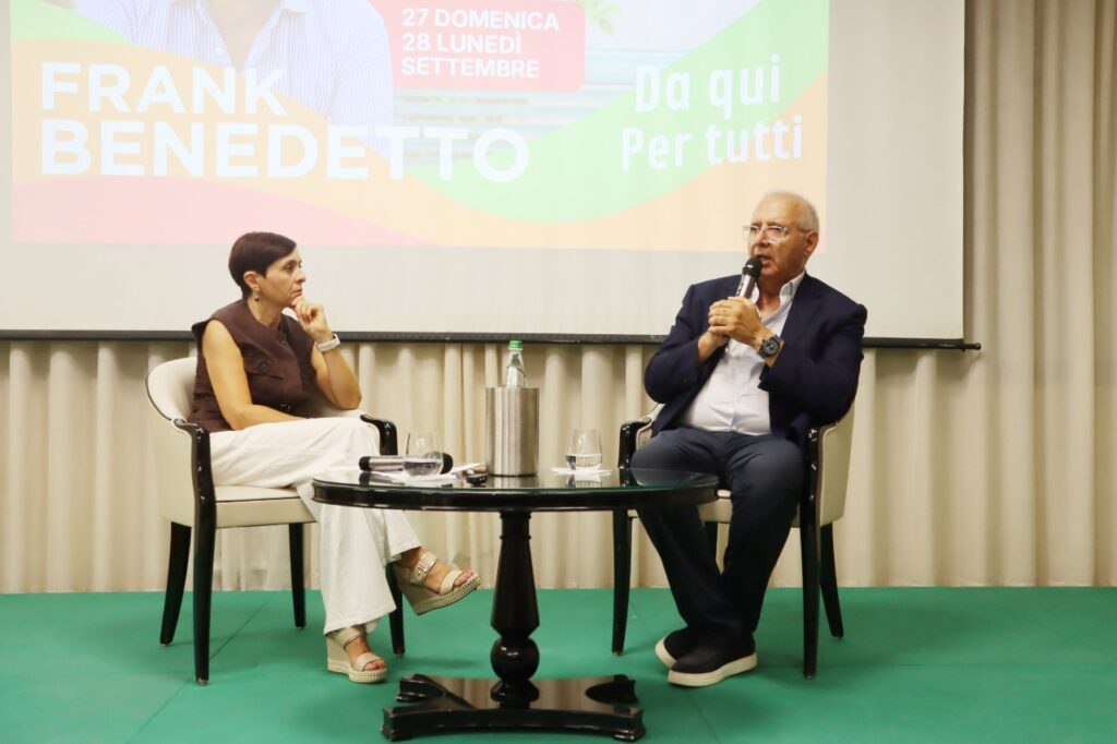 presentazione Frank Benedetto candidatura suppletive di Reggio Calabria