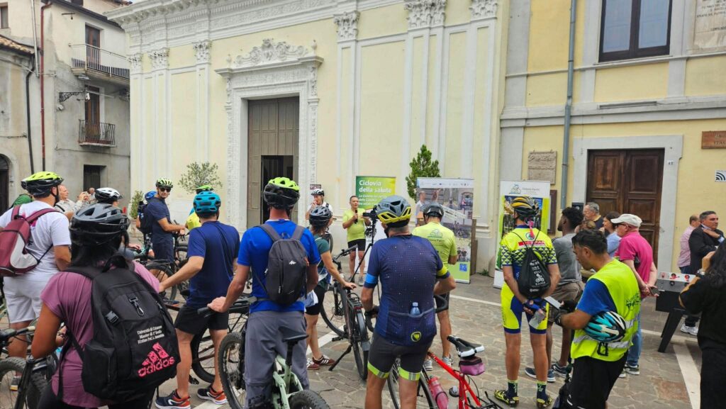 prima tappa ciclovia della salute