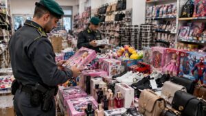 prodotti non conformi sequestrati dalla gdf
