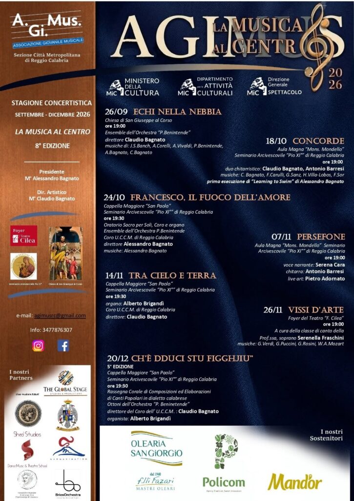 programma concerti agimus