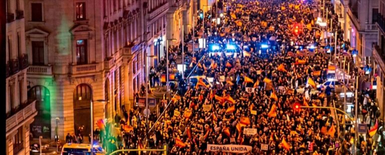 protesta spagna