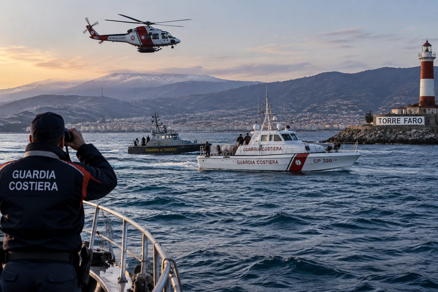 Messina, sub della Marina Militare disperso a Torre Faro: ricerche senza sosta nello ...