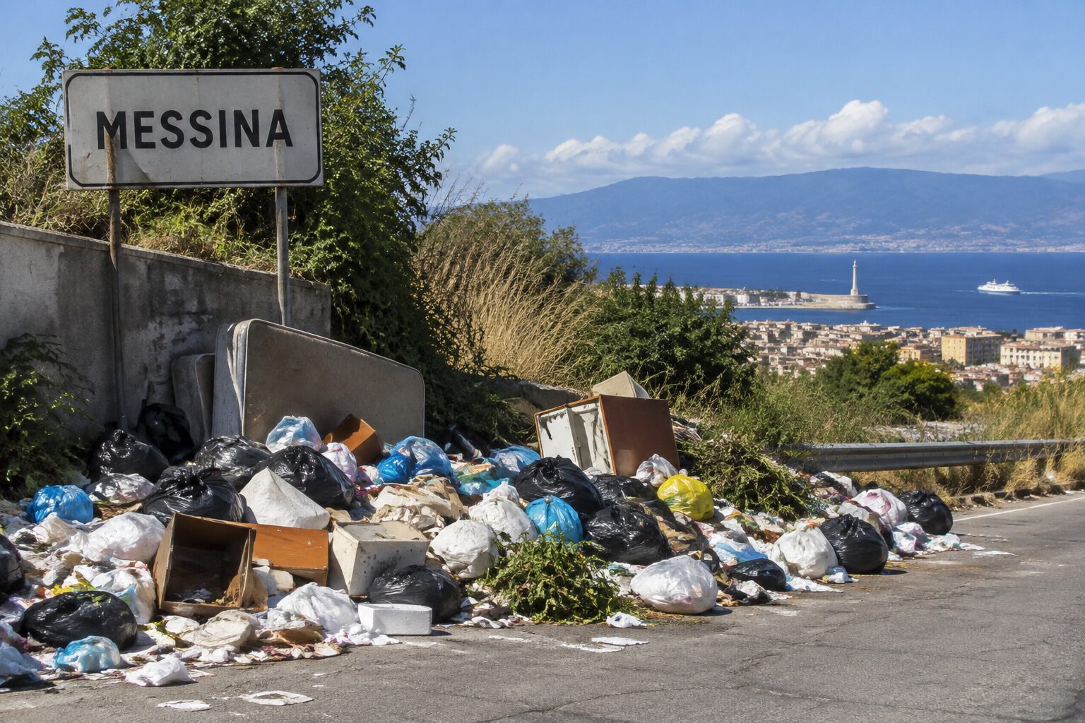 rifiuti messina
