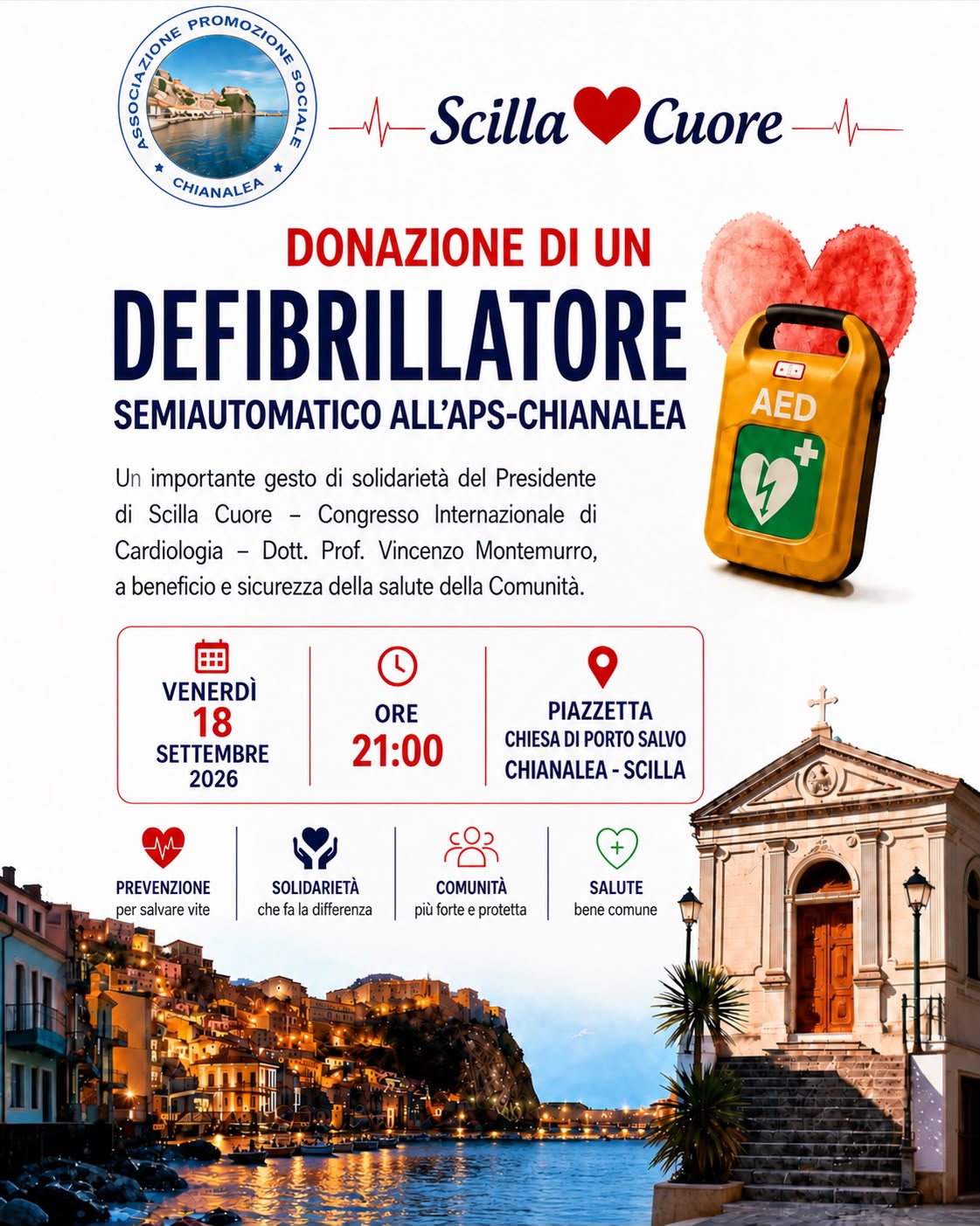 scilla defibrillatore