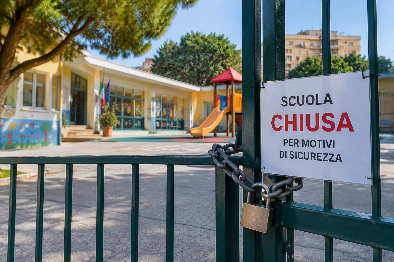 scuola chiusa motivi sicurezza