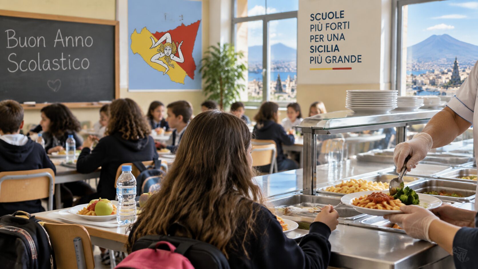 scuola mensa sicilia