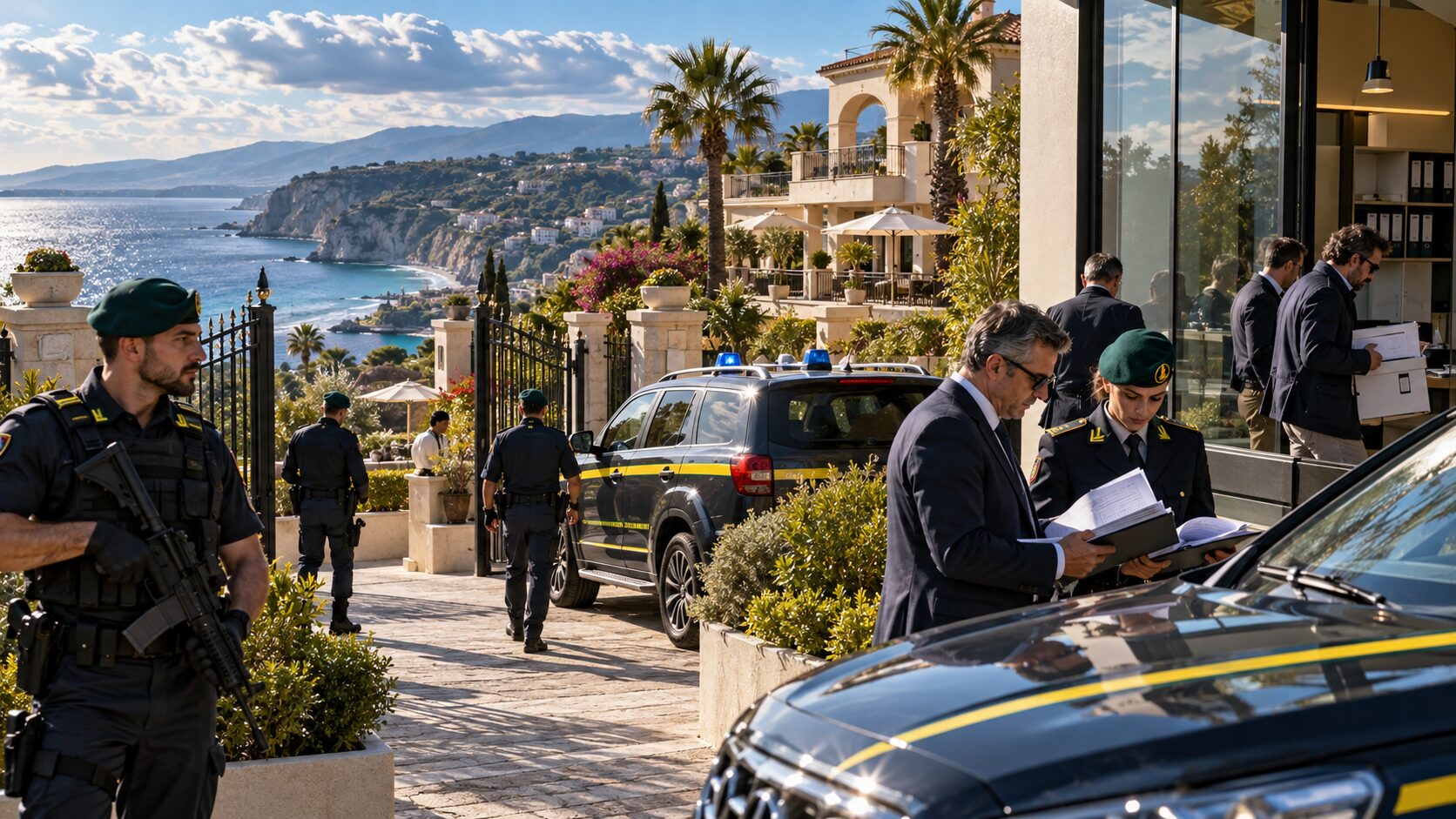 sequestro villaggi turistici gdf