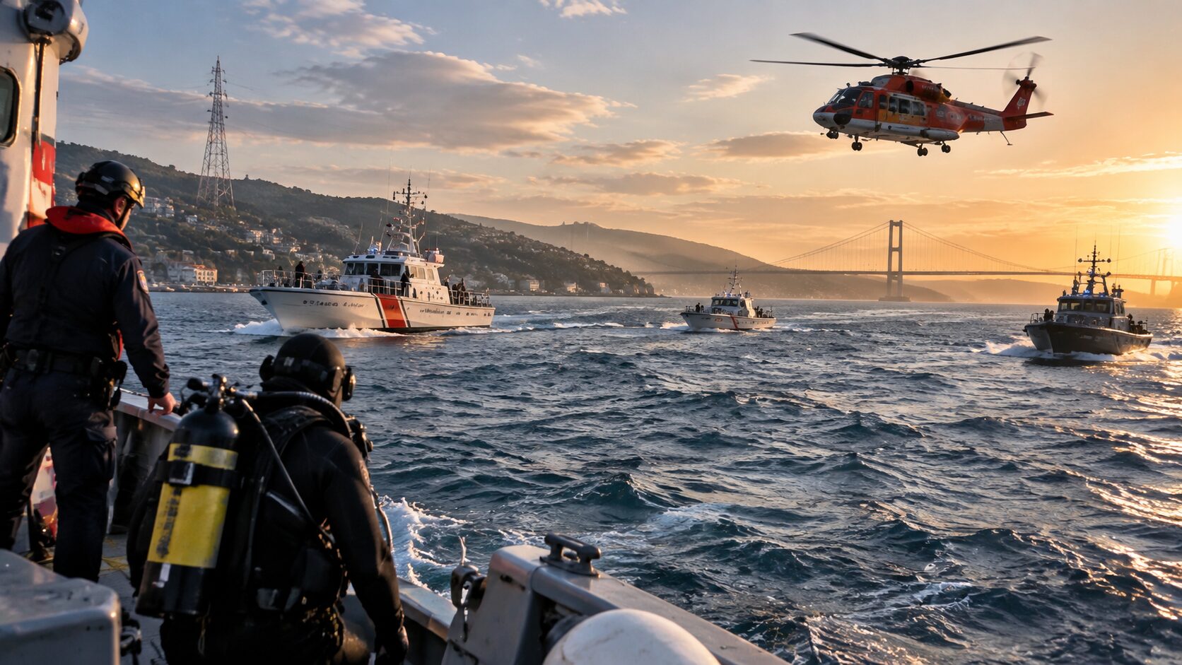 soccorso al tramonto
