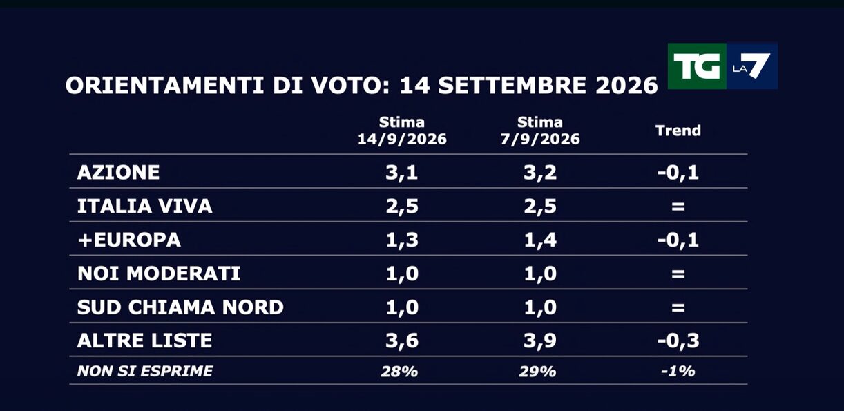 sondaggi politici