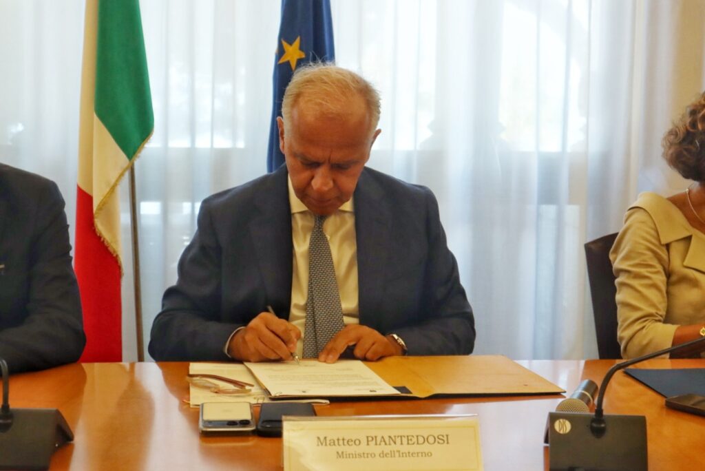 sottoscrizione accordo interistituzionale tra Prefettura e Comune di Reggio Calabria