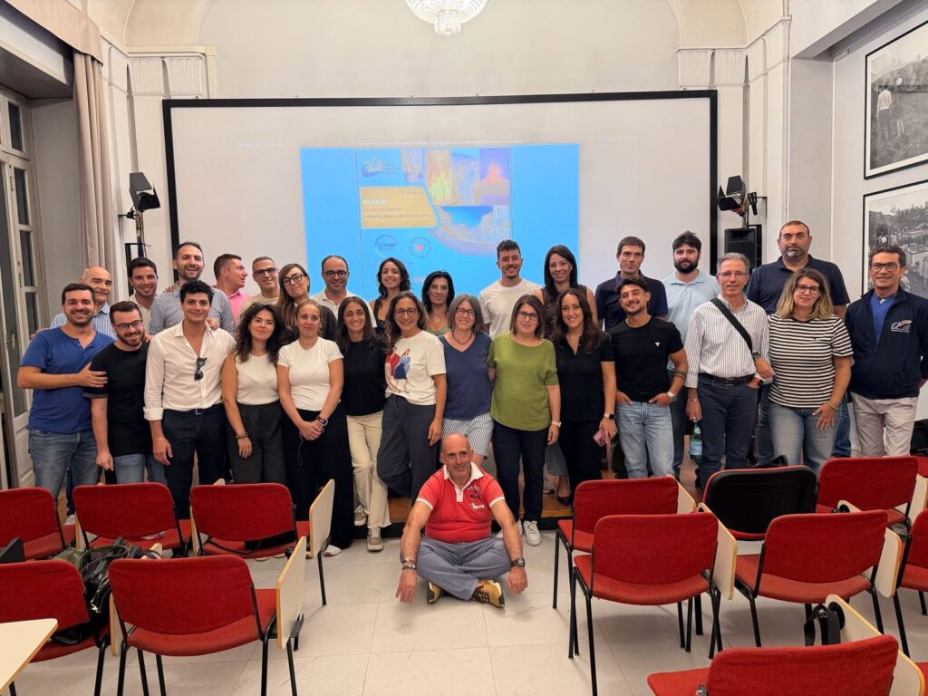 studenti master protezione civile sull'etna