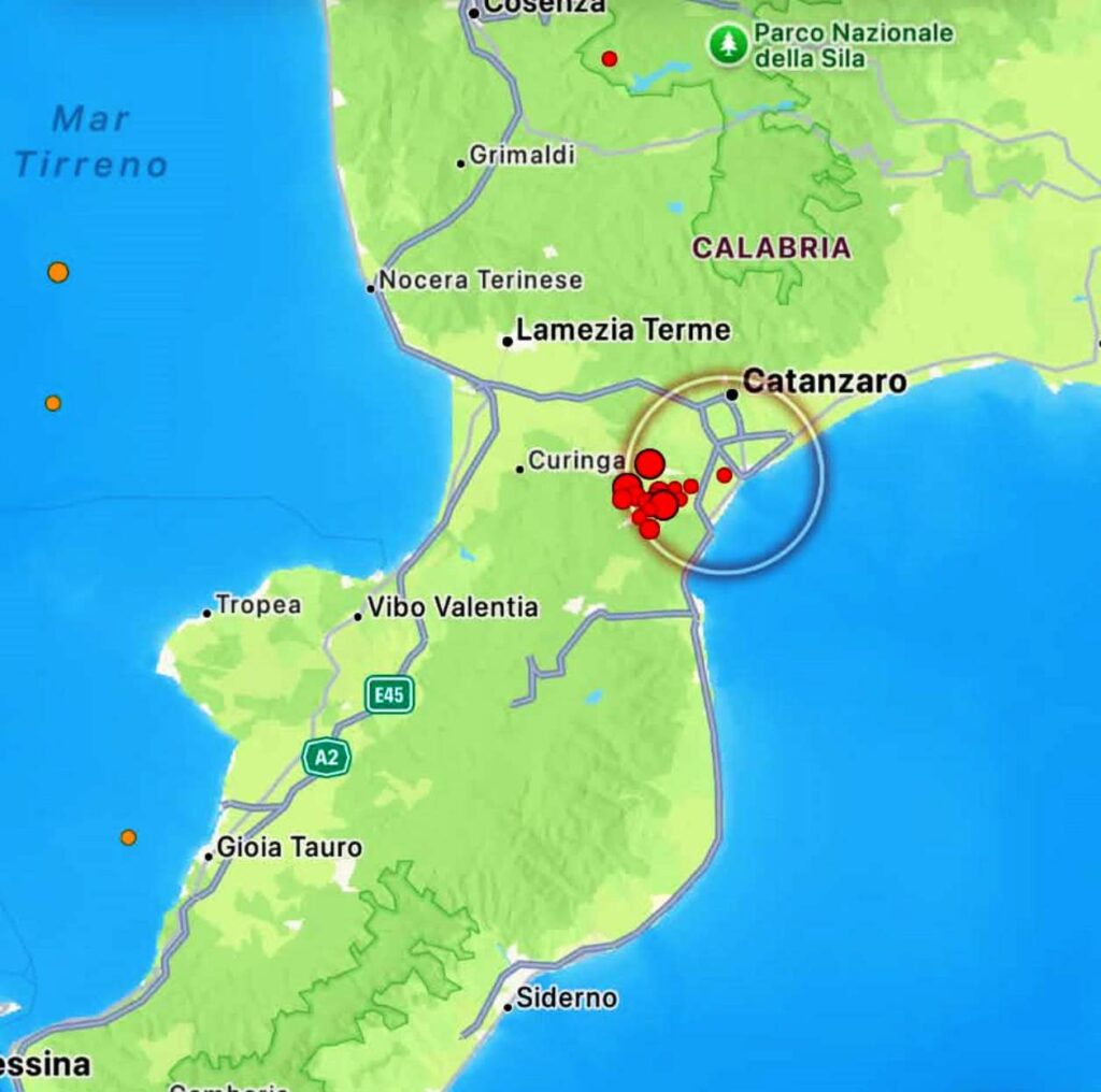 terremoto catanzaro