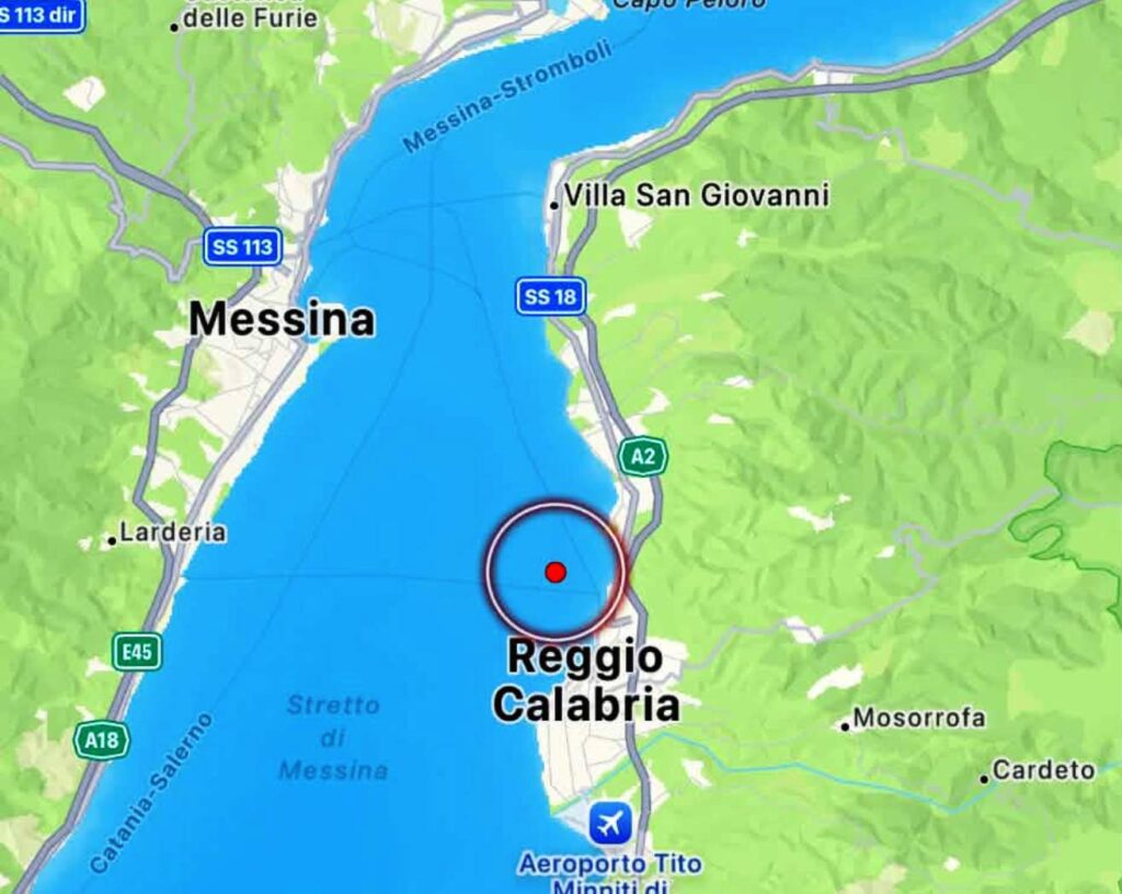 terremoto reggio calabria