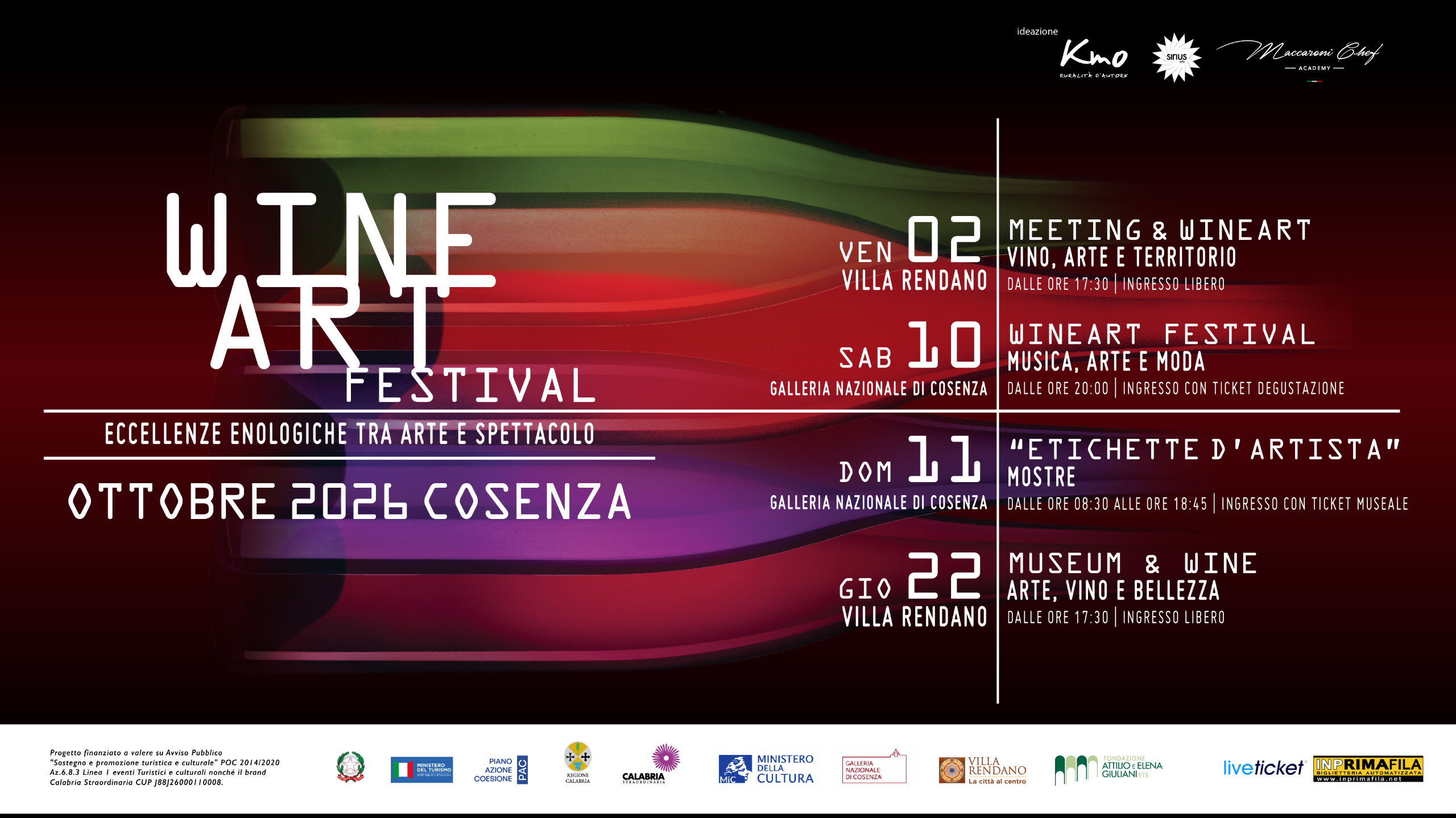 wine art festival programma