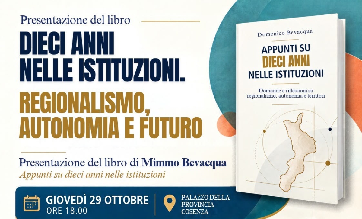 10 anni nelle istituzioni. Regionalismo, autonomia e futuro
