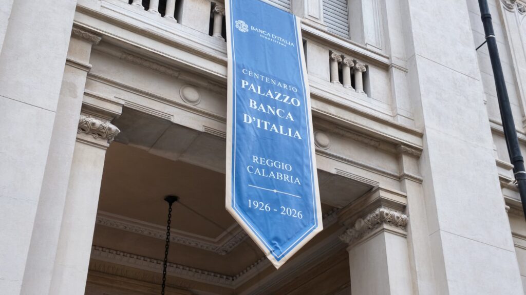 100 anni palazzo Banca d'Italia Reggio Calabria
