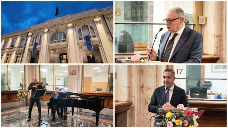 100 anni palazzo Banca d'Italia Reggio Calabria